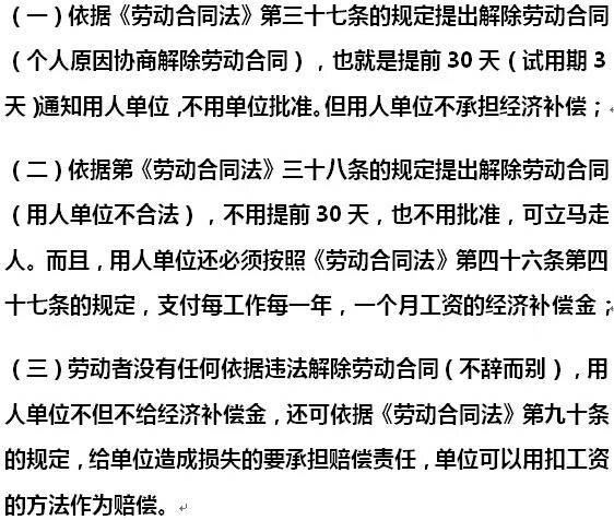 最新劳动法关于辞职的相关解读