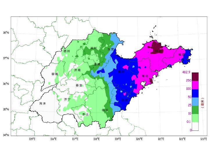 山东最新降雨量昨天——一场关乎大地的润泽与生机